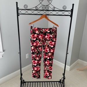Banana Republic floral dress pants